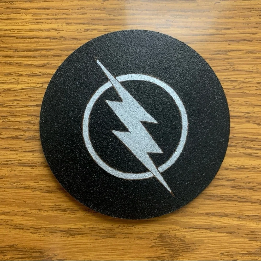 Arrowverse Flash Painted Cork Coasters Lot of 4